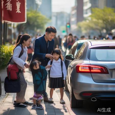 全家远征，为孩子上学奔波