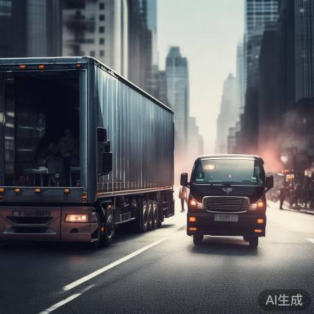 大货车盲区险象环生