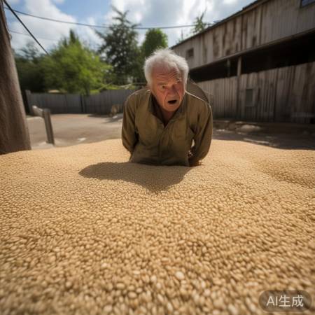 老王家芝麻被偷,心疼不已