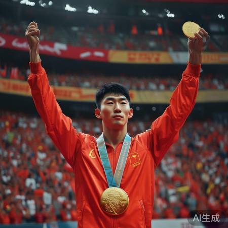张博恒夺金震撼体坛