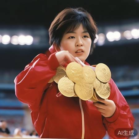 李冰洁金牌见证成长