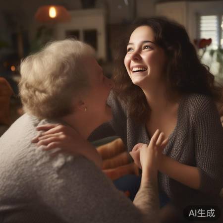 晋妈像妈妈一样关心鼓励李勒优