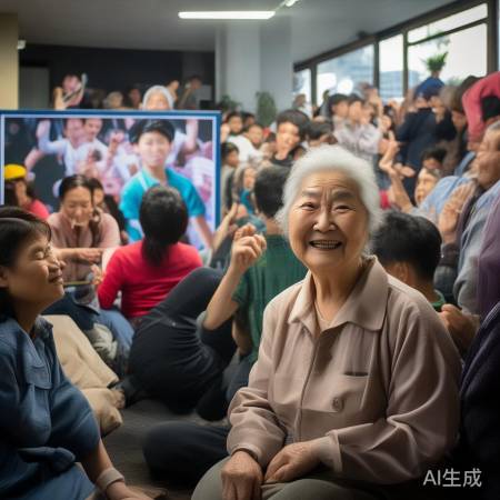 大妈乐看孙颖莎回归