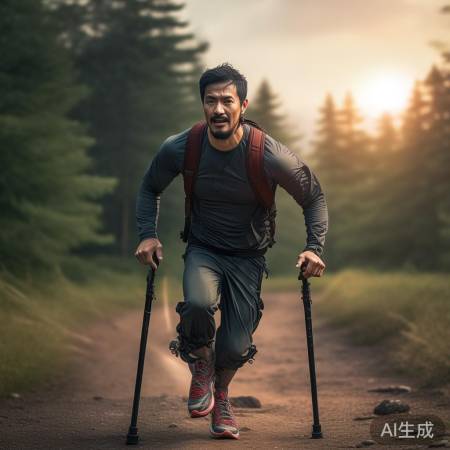 “李明：跌倒后继续跑的马拉松者